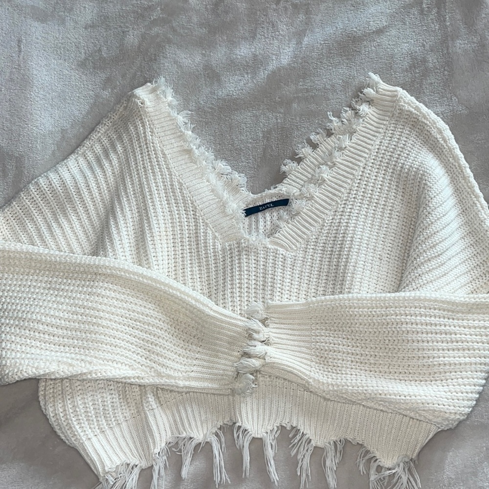 Zaful cropped sweater